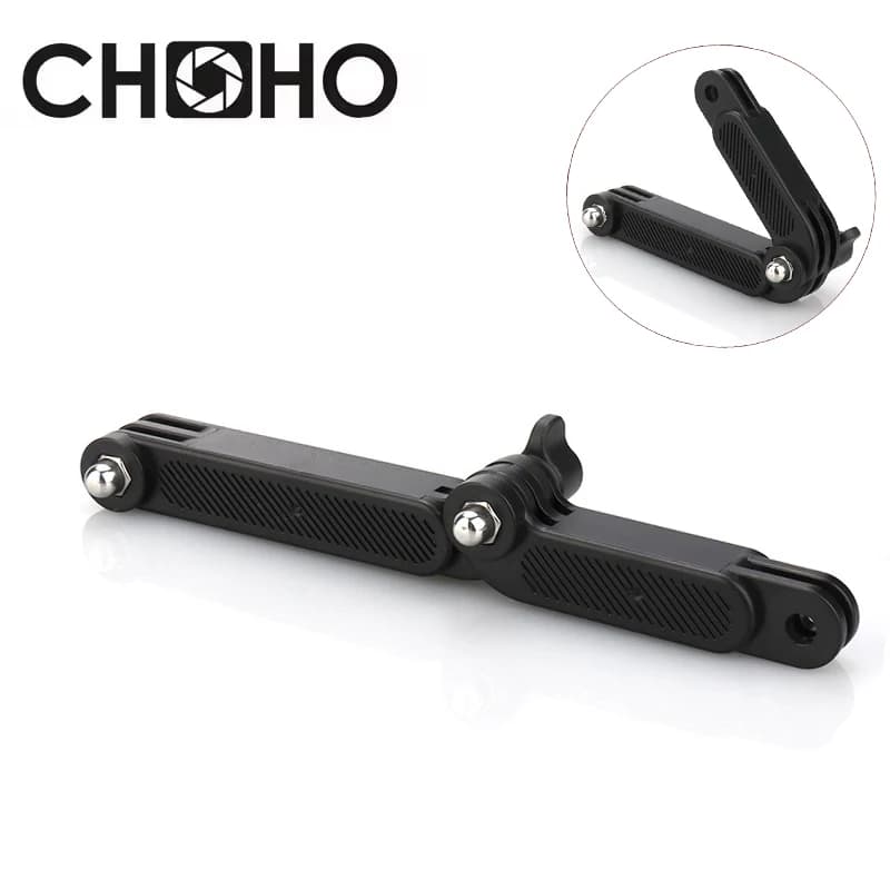 Per Gopro Accessori Palo di Estensione Braccio Regolare selfie stick Casco Auto Palmare per Go Pro Hero 13 12 Insta360 Dji Action 5pro