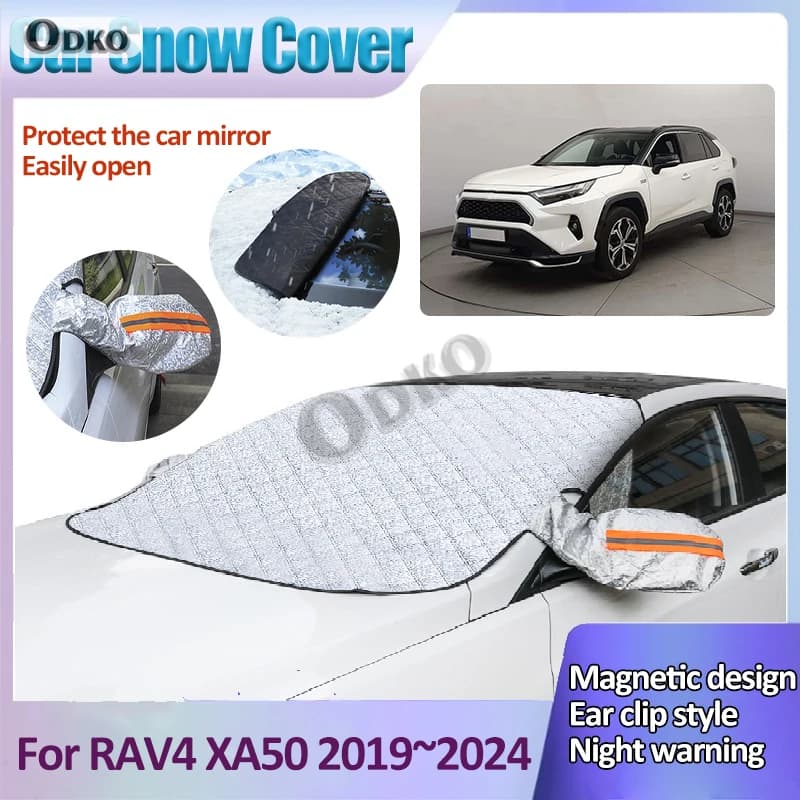 Per Toyota RAV4 XA50 2019~2024 2023 2022 Copertura Auto Magnetica Antineve e Parasole Parabrezza Anteriore Invernale Accessori Auto