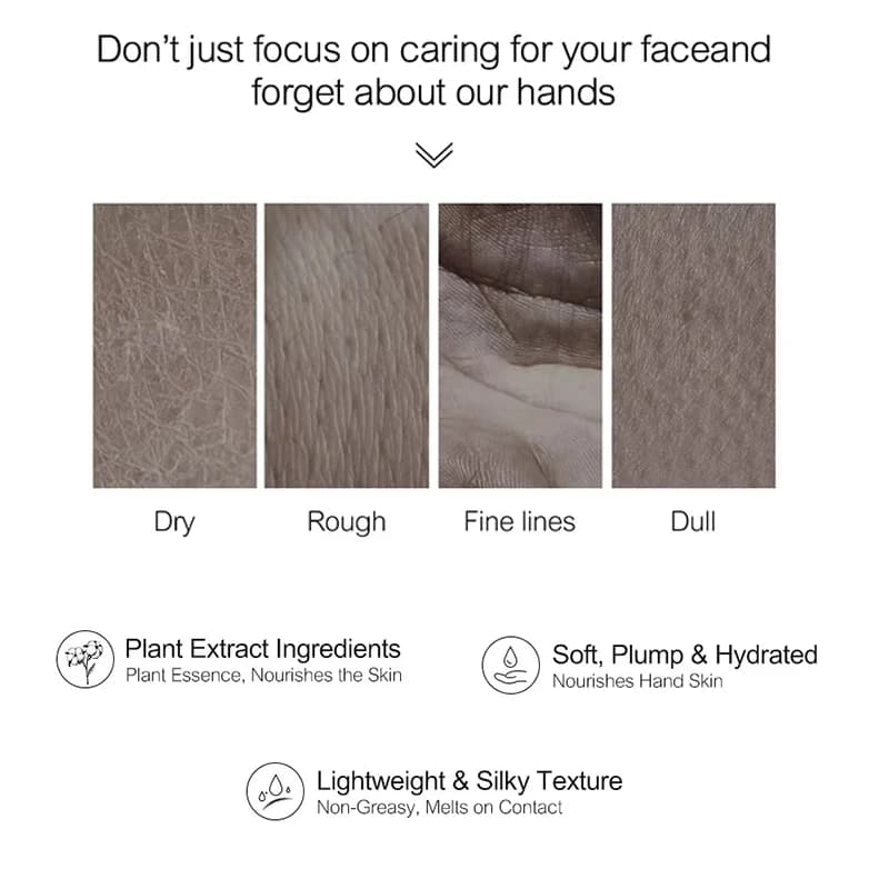 New Set of 5 Krees for the Hands with Active Ingredients AESTHTANY | Moisturize and Repair the Dry and Screpolated Hands