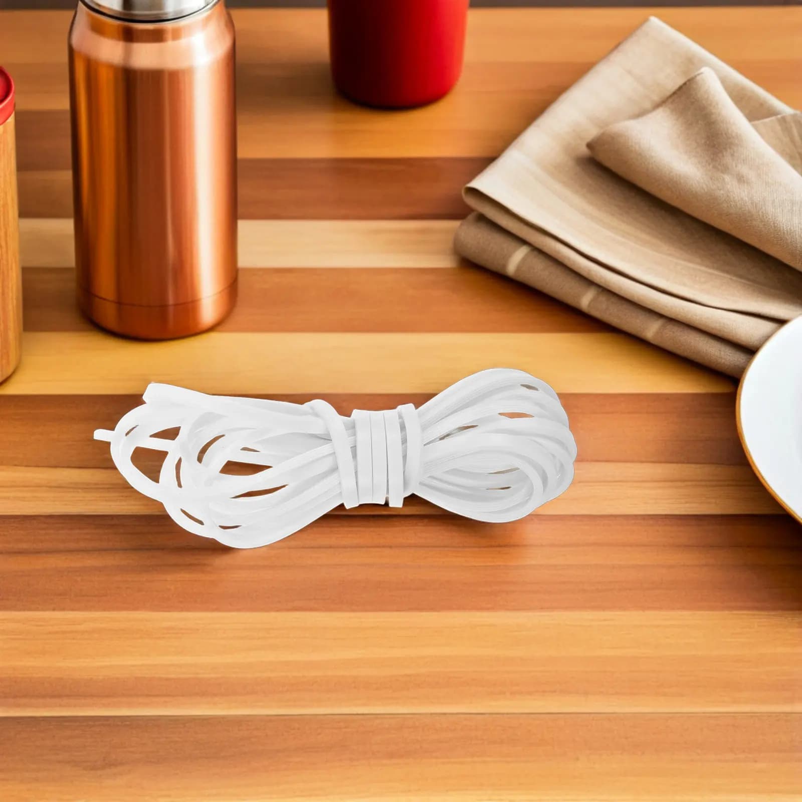 Guarnizioni di Ricambio in Silicone per Contenitori Alimentari, Strisce Sigillanti per Coperchi Lunch Box 5M, Guarnizioni Anti-perdita per Contenitori Bento