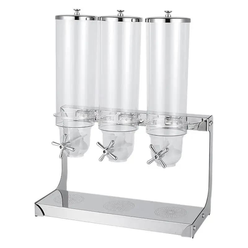 Macchina per la Distribuzione di Cereali in Acciaio Inox, Separatore di Frutta Secca, Contenitore per Buffet, Macchina per la Separazione di Cereali per Hotel e Ristoranti