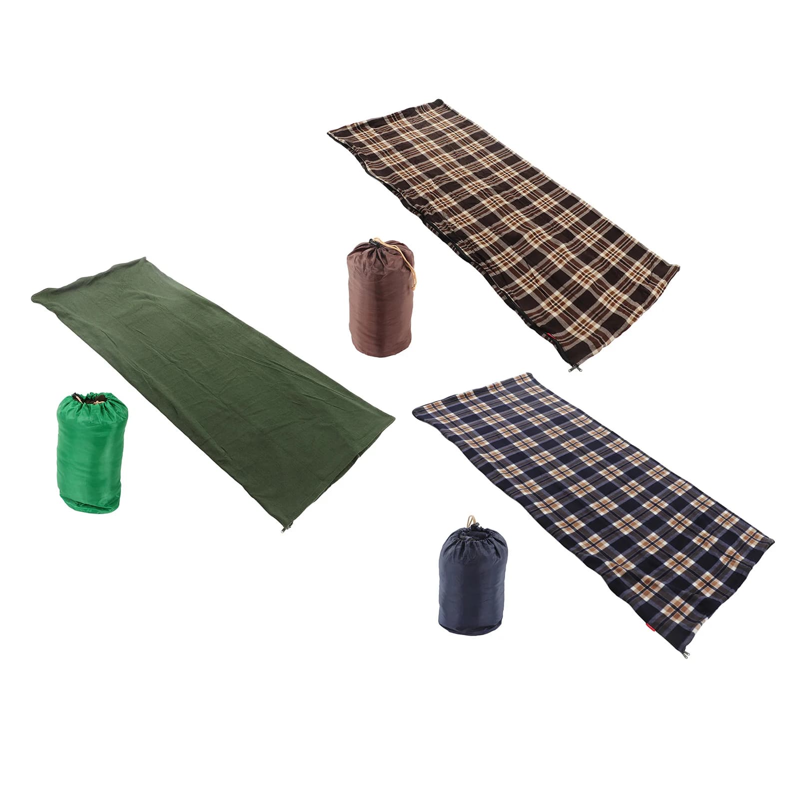 Sleeping Bags for Adults Fleece Sleeping Bag Portable Travel Warm Sleeping Bag for Adults Outdoor Camping Hiking Climbing
