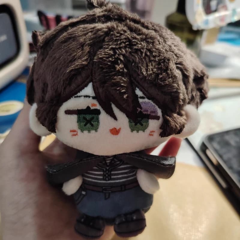 12cm Anime Game Identity V Mercenary Kawaii Cosplay Dango Plush Stuffed Keychain Backpack Pendant Mini Plushies Toy Figures Gift