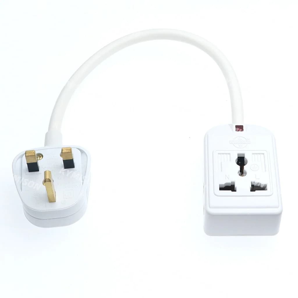 Presa universale presa multipla EU UK AU spina prolunga adattatore conversione cavo per apparecchi, 3G1.5mm, 0.3m-5m