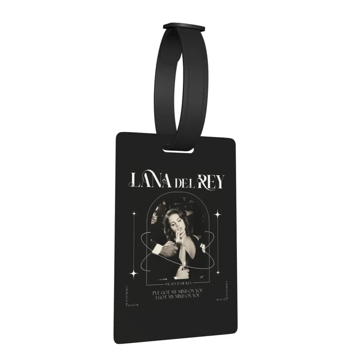 Etichette per Bagagli di Lana Del Rey, Accessori per Valigie, Targhette per Bagagli da Viaggio, Porta Etichette con Nome e Indirizzo