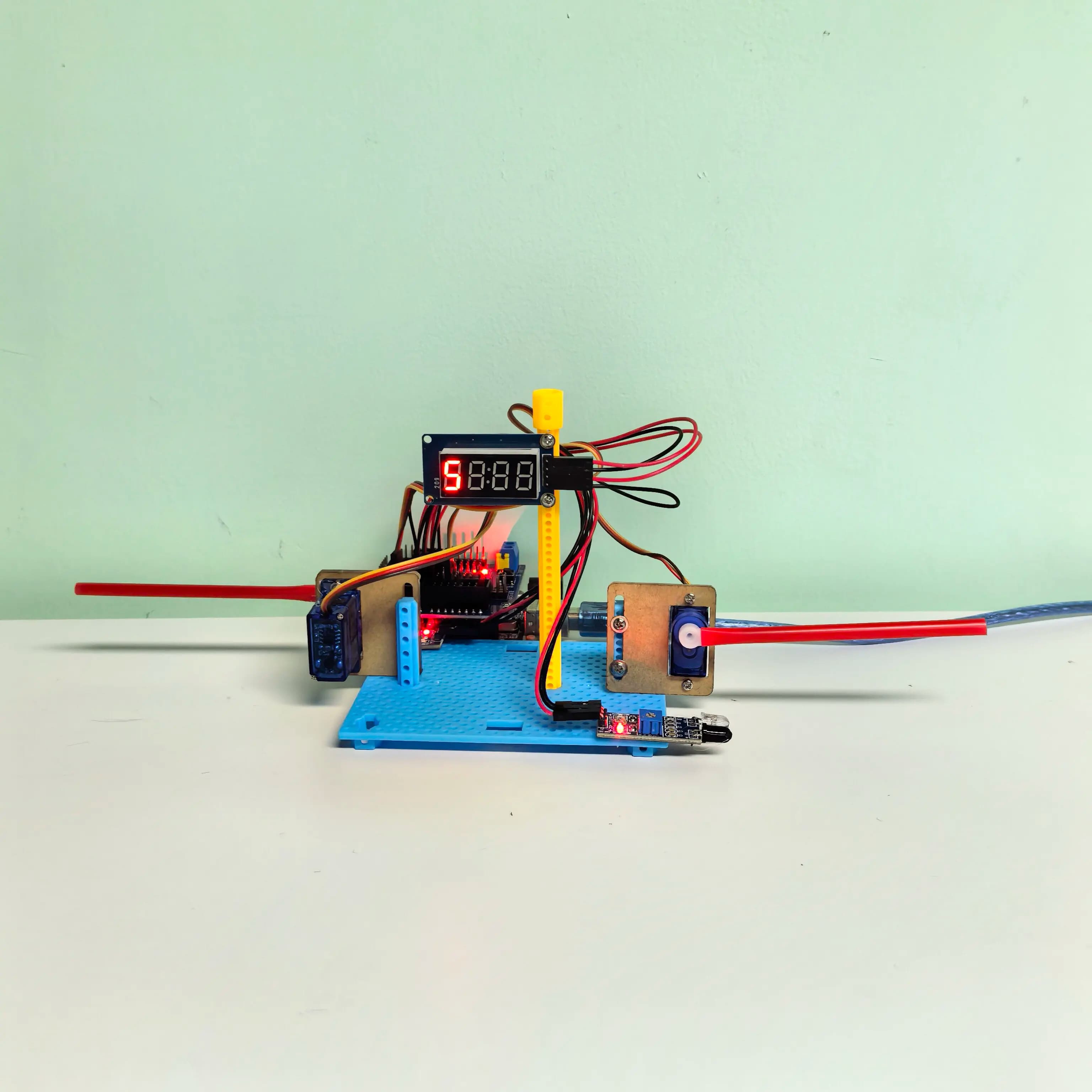 Modello di Parcheggio con Contatore, Giocattolo per Bambini, Gadget Tecnologico STEM, Divertente Modello di Fisica, Giocattoli Scientifici Educativi per Bambini