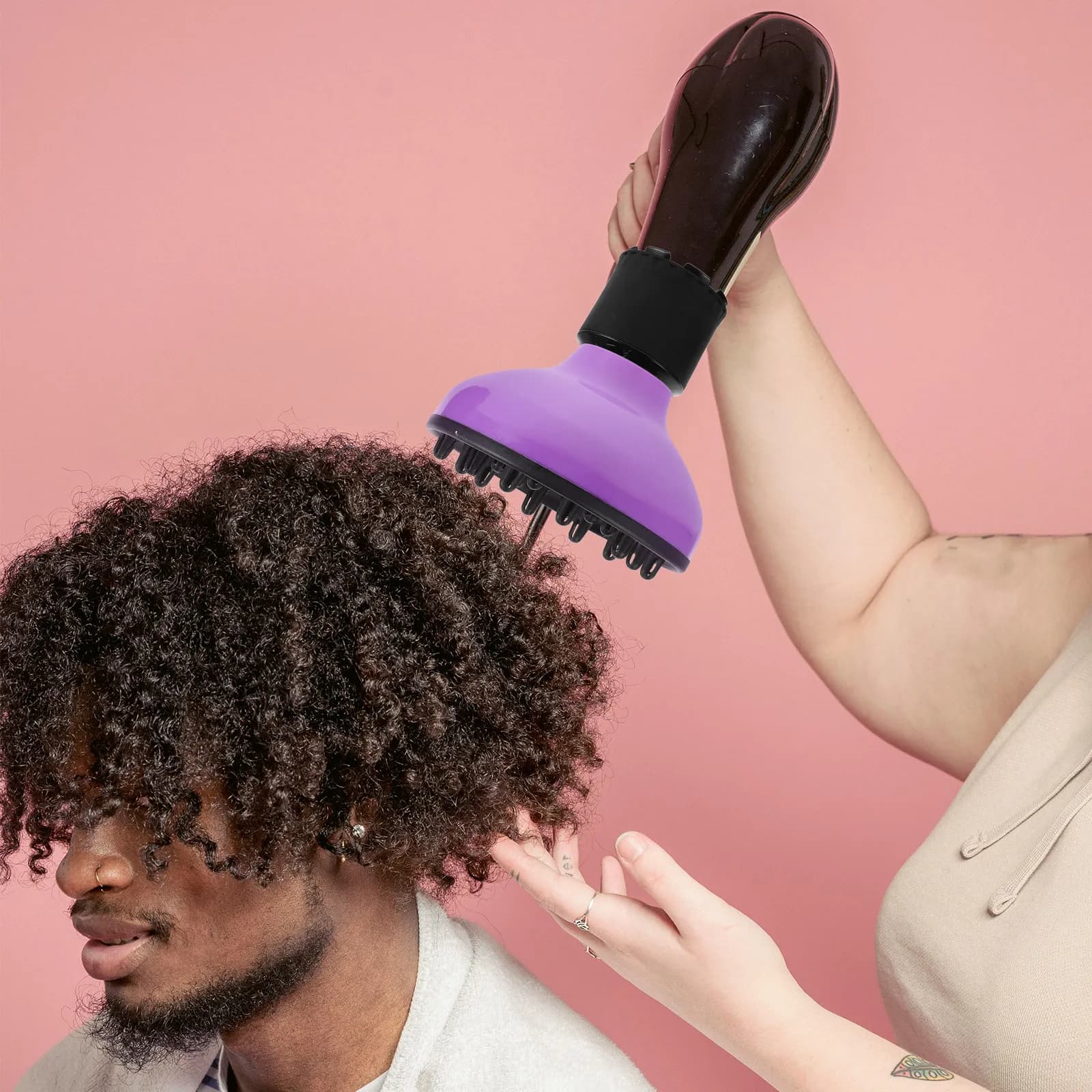 Diffusore Universale per Asciugacapelli, Resistente alle Alte Temperature, Volumizzante, Asciugatura Uniforme - Styling Senza Limiti