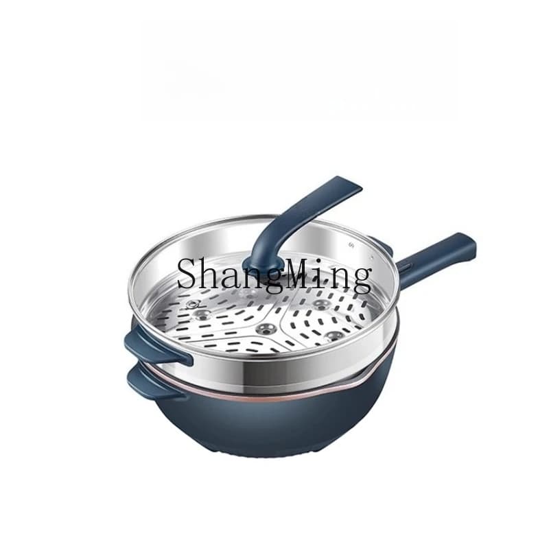 ZYY wok da cucina elettrico multifunzionale per uso domestico padella elettrica integrata padella antiaderente