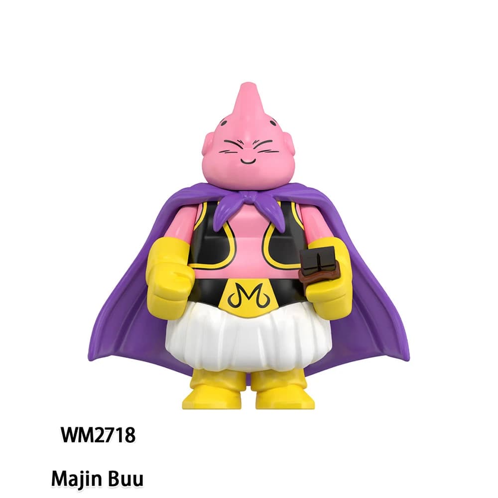 WM6179 WM6180 WM6181 WM6182 WM6183 DRAGON BALL Adventure Anime Movie Mini Program Doll Giocattolo d'azione puzzle per bambini, regalo