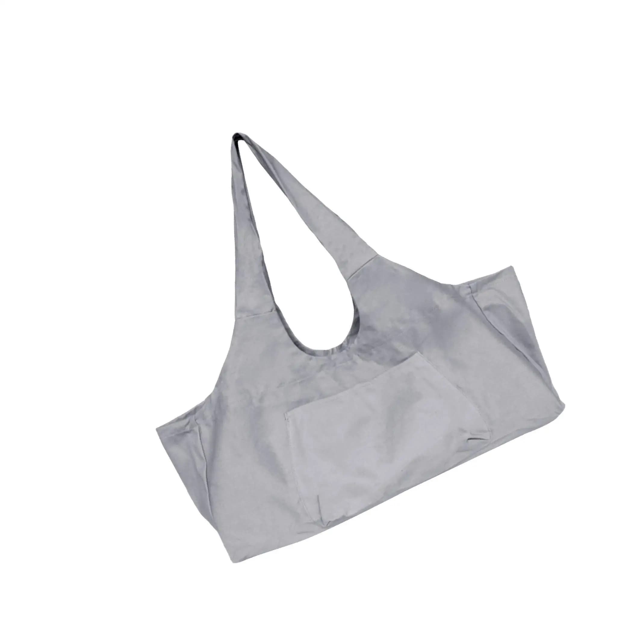 Borsa per tappetino da yoga in tela per uomo, per allenamento, sport, palestra, viaggio, campeggio