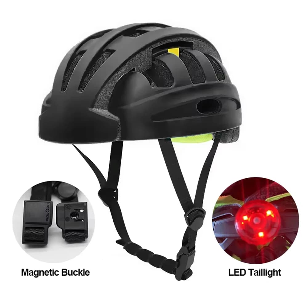 New road bicycle folding helmet, lightweight and portable, for urban cycling, sport, safety, leisure, cycling helmet