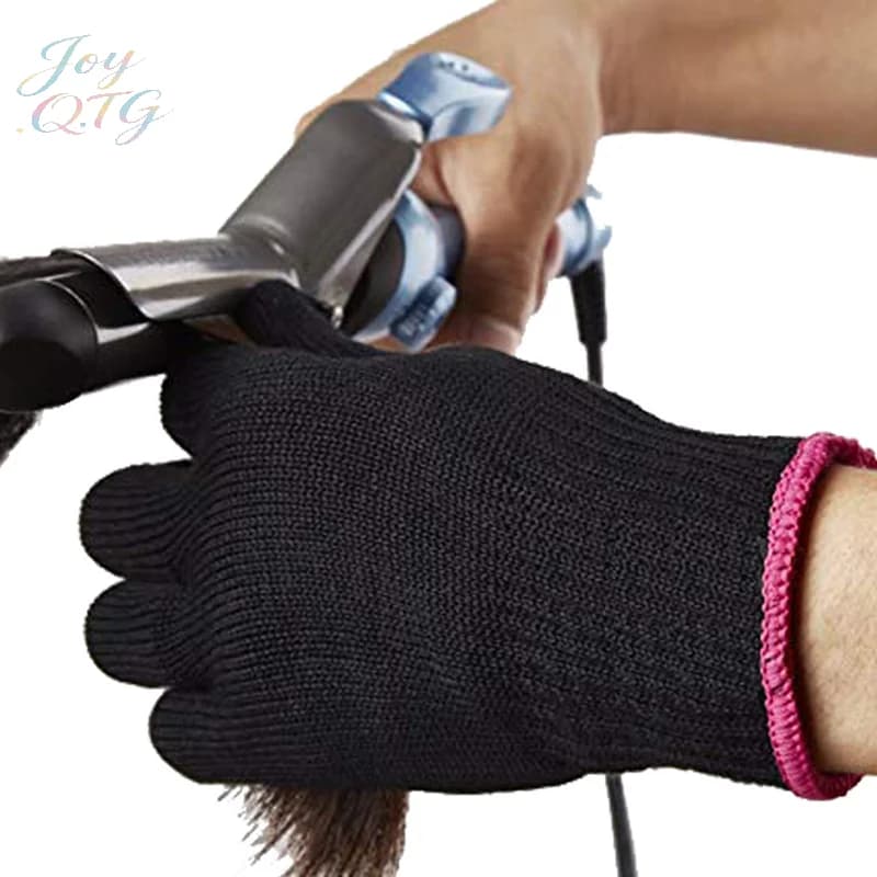 Double Facial Thermal Glove for Hairdressers, for Hair Stressing and Furnishing, Salon Glove for Styling