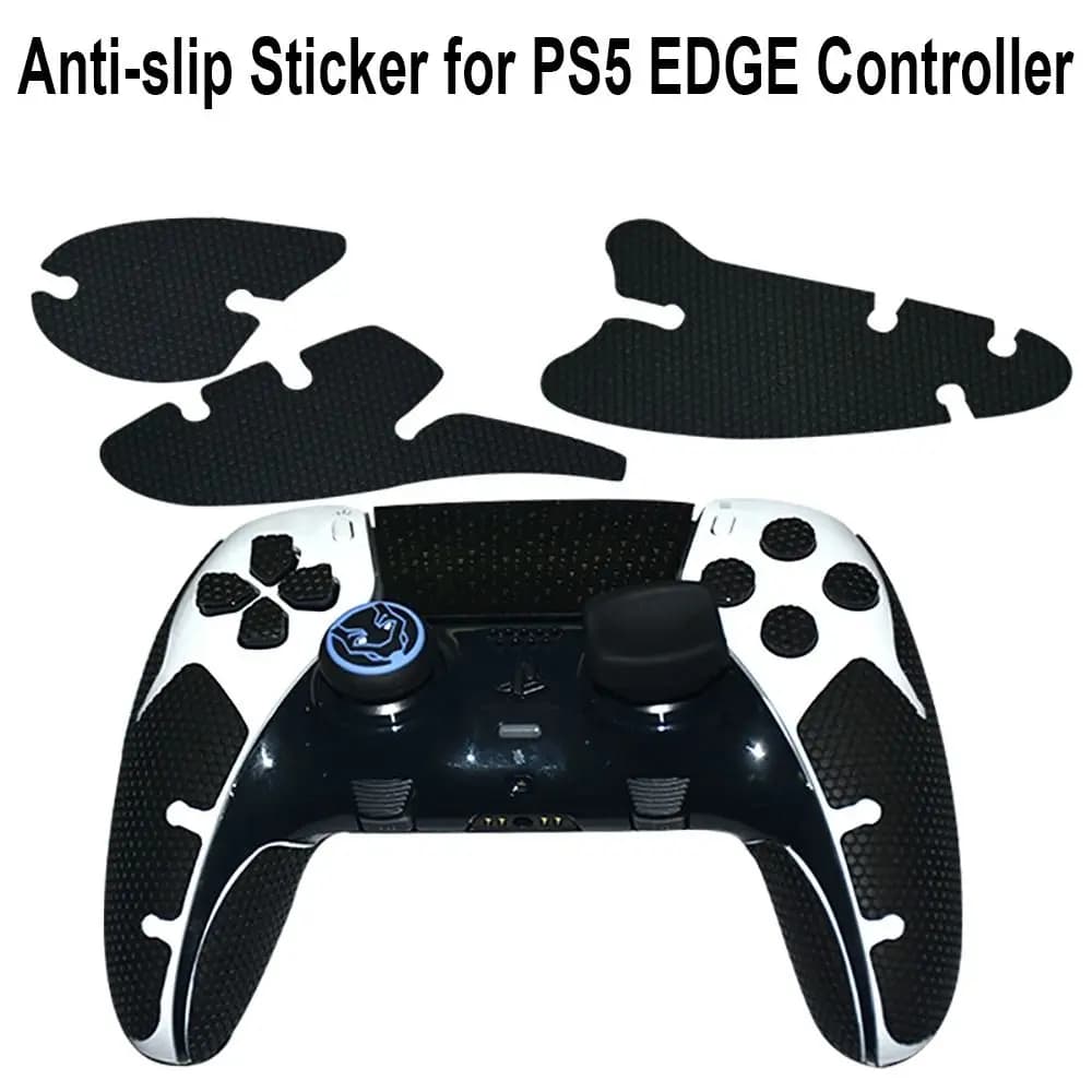 Anti-slip protective sticker accessories for Silicone handle games comfortable anti-dust leather handle for PS5 board controller