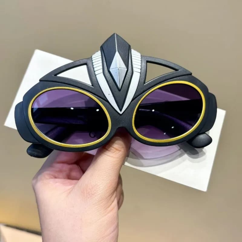 Occhiali da sole Ultraman Tiga Anime alla moda, resistenti ai raggi UV, occhiali da sole casual per esterni, idea regalo