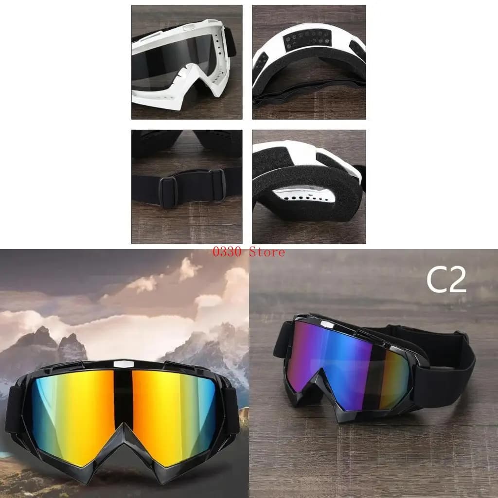 Goggles motocross motociclette bici fuoristrada Eyewear MX ATV