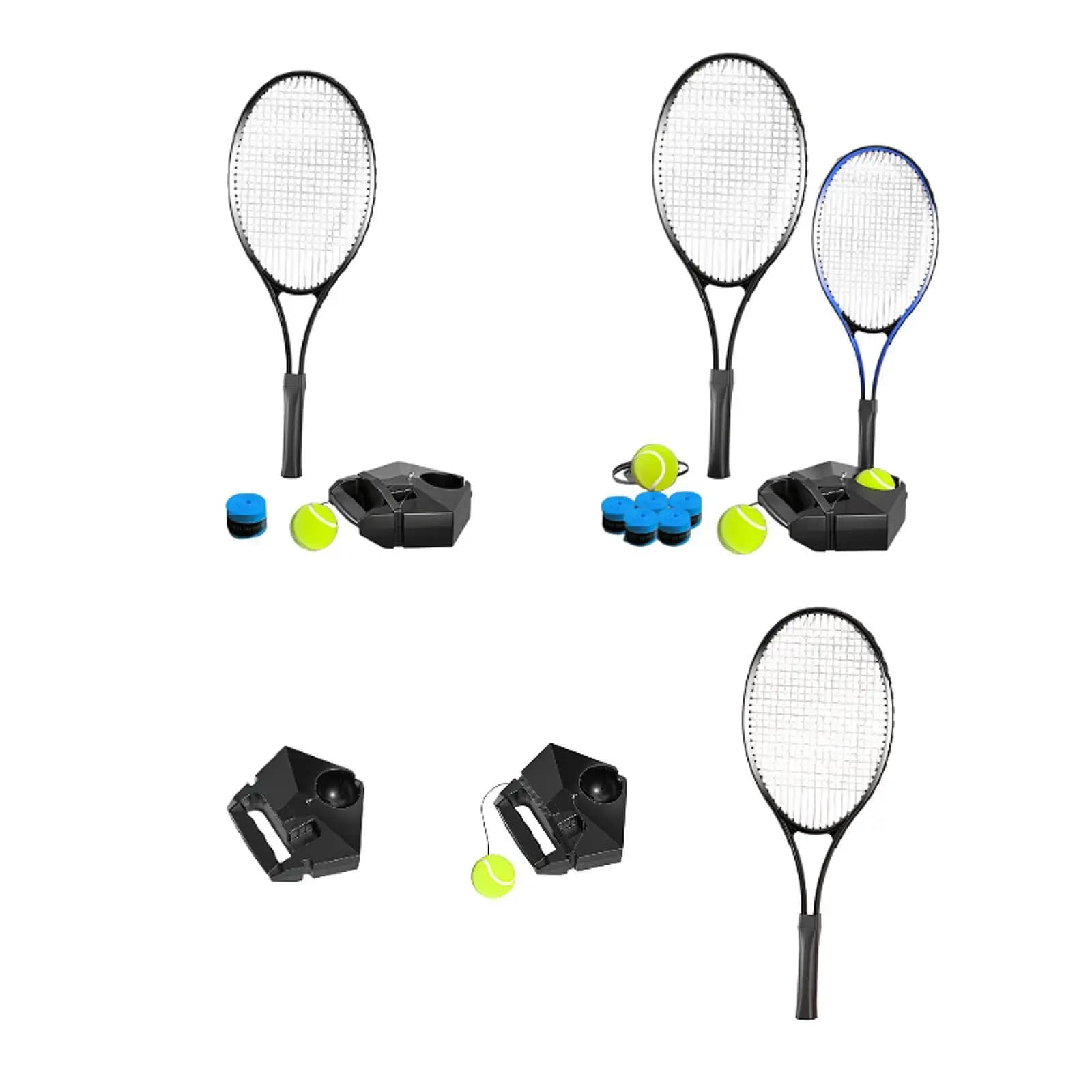 Dispositivo per lo sparring della palla di rimbalzo dell'allenatore di tennis Set di rimbalzo da tennis pratico