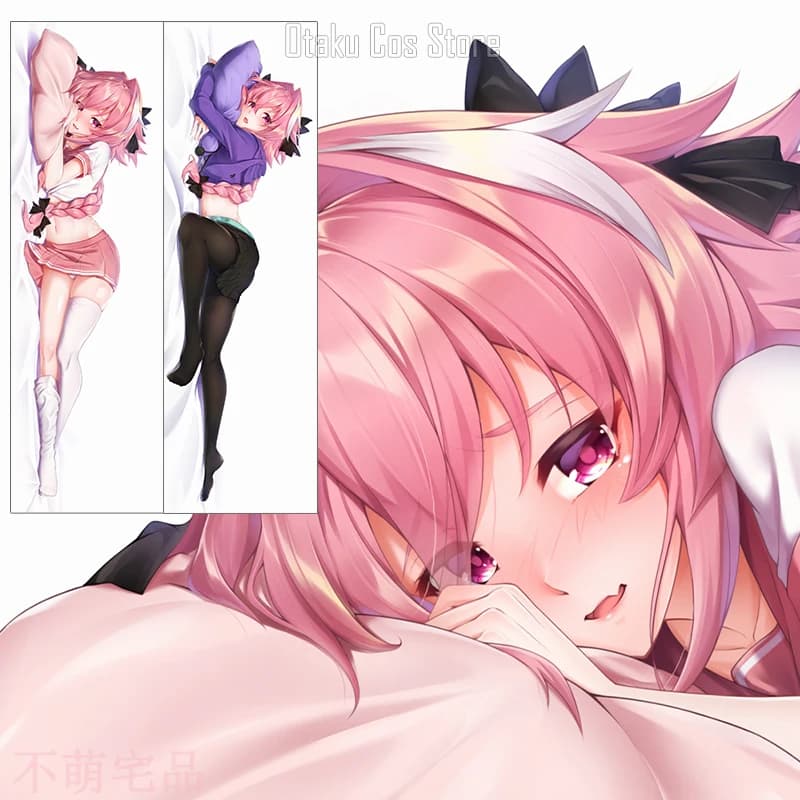 Fate/Grand Order FGO Astolfo Cosplay Dakimakura Hing Anime Otaku giapponese Cuscino Corpo Federa Regali BMZP