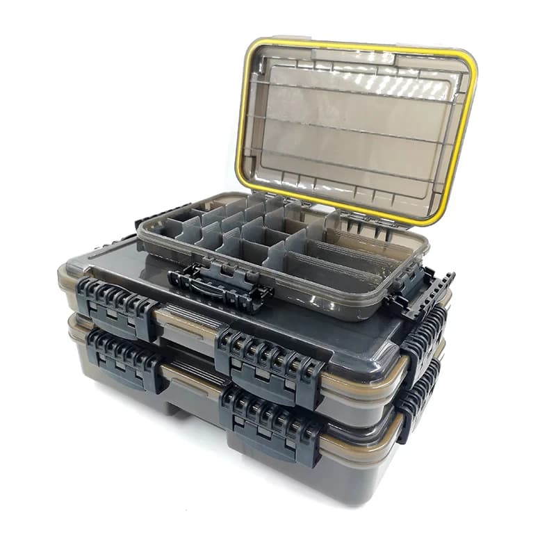 Large Capacity Waterproof Fishing Equipment Box Fishing Accessories Tool Holder Box I love fishing box Fake bait holders Supplies for fishing