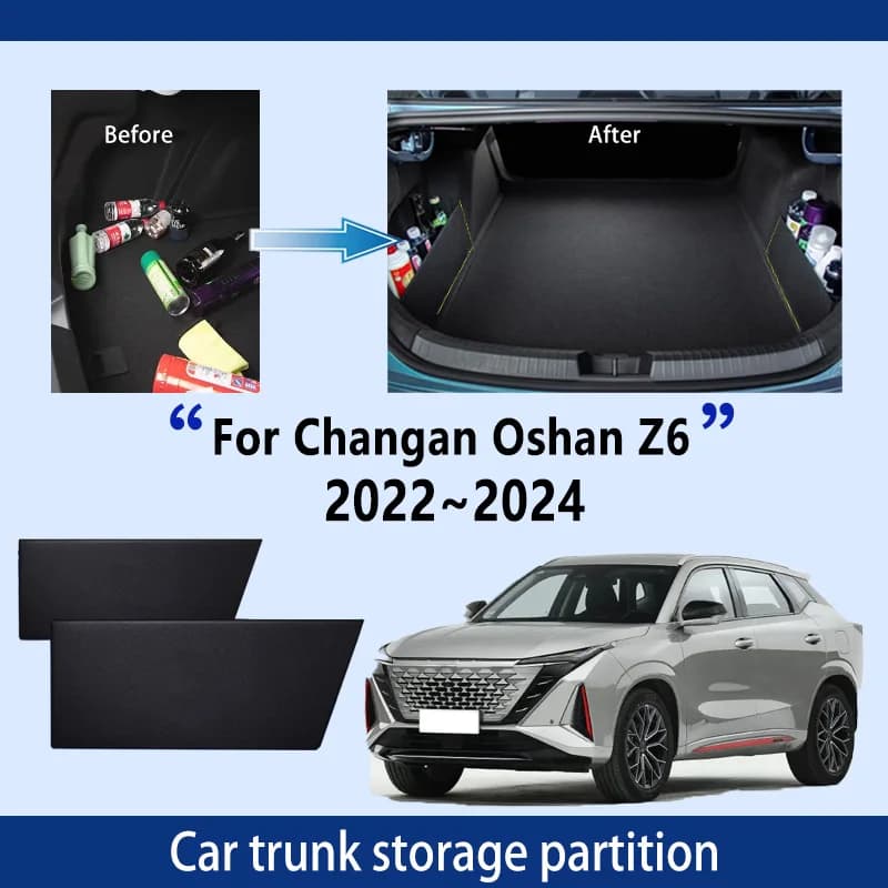 Car Accessories For ChangAn Oshan Z6 2022 ~ 2024 2023 Tooth Storage Multifunction Car Parts Interior Organizer