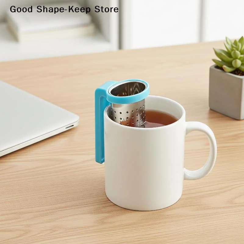 dailyGreat Stainless Steel Tea Diffuser Precise Holes Smooth Outflow Herbal Tea Infuser Stainless steel tea filterDaily products