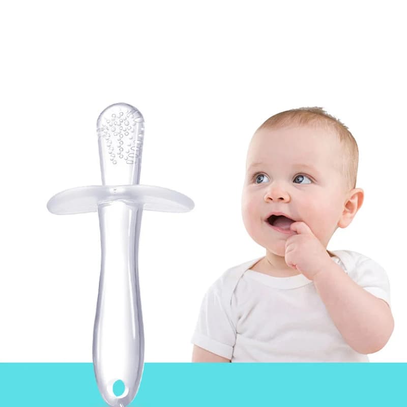 Bambino Molare Bastone Silicone Liquido Dentizione Giocattolo Infantile Bambini Da Masticare Formazione Spazzolino Da Denti Neonato Elastico Massaggiagengive Giocattoli Regalo