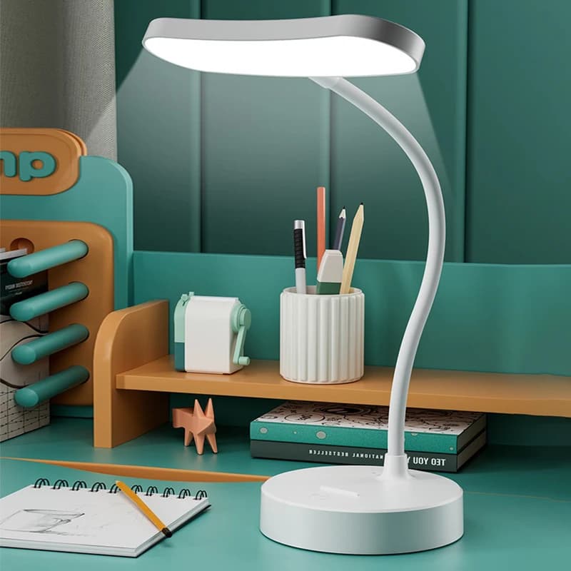Lampada da lettura a LED Luce notturna ricaricabile Luce dimmerabile a 3 livelli per l'illuminazione della camera da letto dello studio di lettura