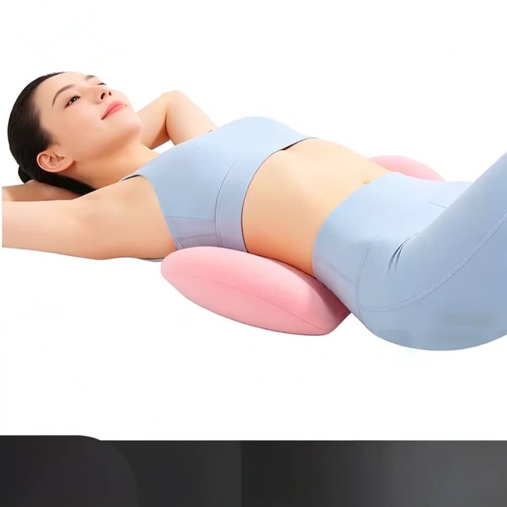 Ergonomic Memory Foam Lumbar Pillow Back Support Cushion For Bed Sleeping Waist Relief Pad Alignment Comfort Tool