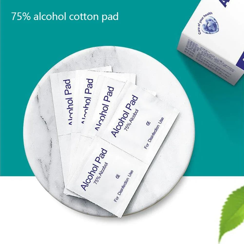 10/100 Pz Auto Details Use And Drop Disinfection Alcohol Canvas Cleaning Phone Care Cleaning Width Screen Glasses Cleaning Cotton