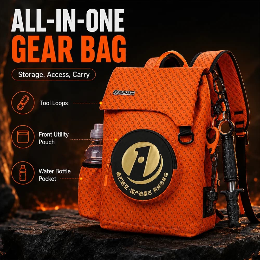 ZUKIBO NEW Fishing Backpack with Rod Holder Large Capacity Waterproof Tackle Bag Outdoor Lure Gear Storage Shoulder Pack