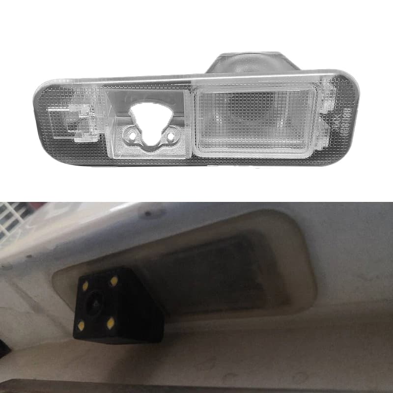 1Pc Car Parking Rear View Camera Bracket License Plate Light Cover Housing Plastic for Kia Rio 2 3 5 K2 Pride Sephia Sport
