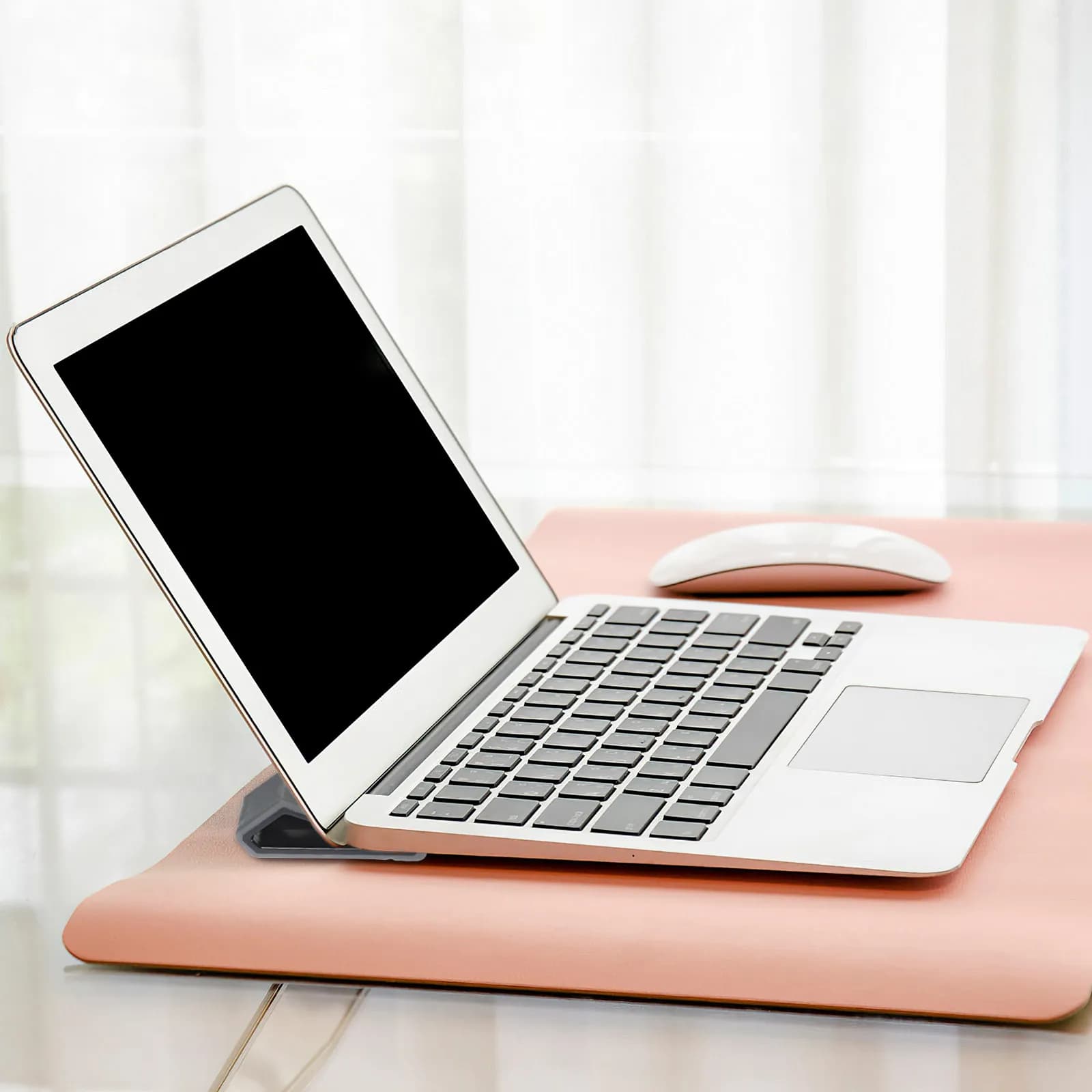 2Pcs Laptop Riser Notebook Computer Heightening Stand Cooling Support Portable Adjustable Desk Mount Holder Laptop Phone Mount