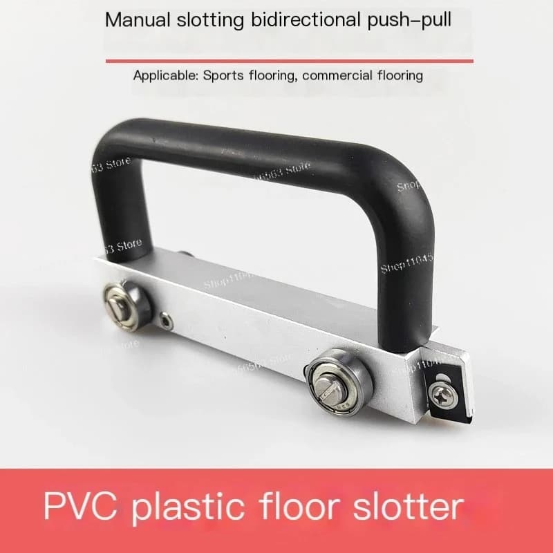 Scanalatore Manuale per Pavimenti Sportivi in PVC/Vinile, Ruota Tagliente per Costruzioni