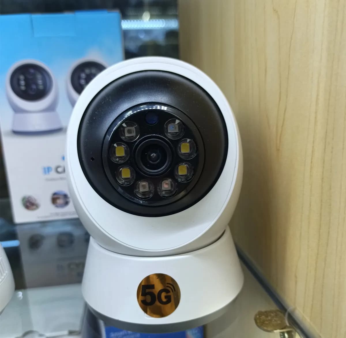 2MP 1080P YCC365 APP 5G Full Color Wireless PTZ IP Dome Camera AI Rilevazione umanoide Sicurezza domestica CCTV Citofono Baby Monitor
