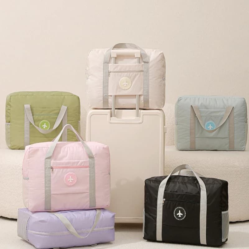 2027 Short Distance Travel Storage Bag Moving Bag Foldable Luggage Compartment Luggage Trolley Luggage Coating Storage Bag Handb