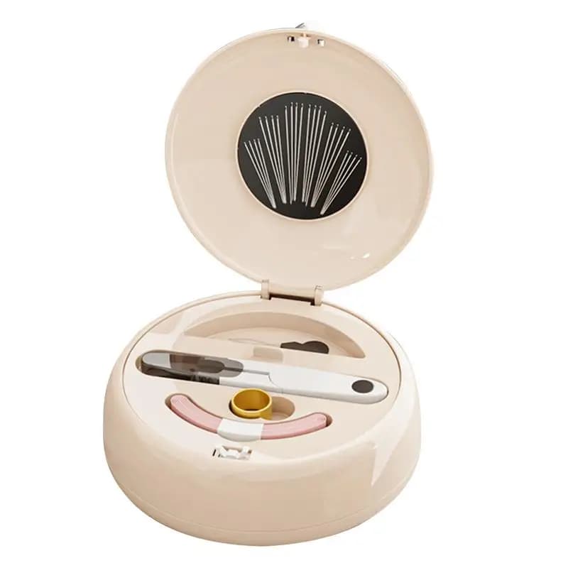 Kit da cucito Set di strumenti per cucire per riparazioni domestiche da viaggio Set di strumenti per ricamo magnetico per uomini Donne Principianti Professionisti