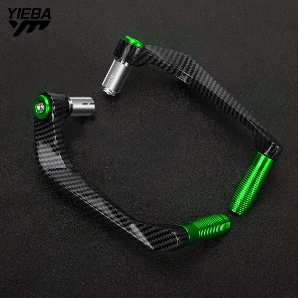 22 millimetri Accessori Moto Manopole manubrio End Freno Leve Frizione Protezione Guard Per Kawasaki Ninja 250 300 400 650 H2 H4