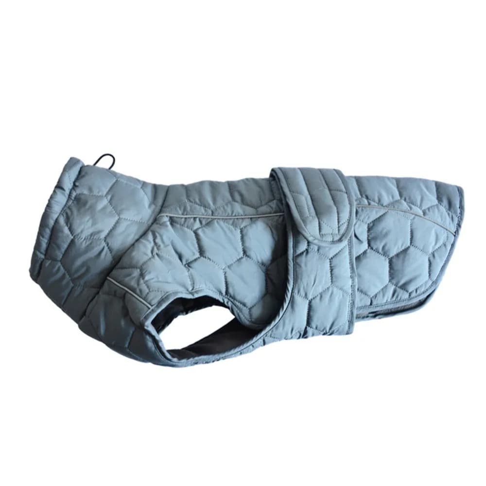 Striscia riflettente Cappotto invernale per cani Fodera in pile Design a collo alto Dolcevita per cani Addensato Gilet caldo per cani Giacca per la stagione fredda