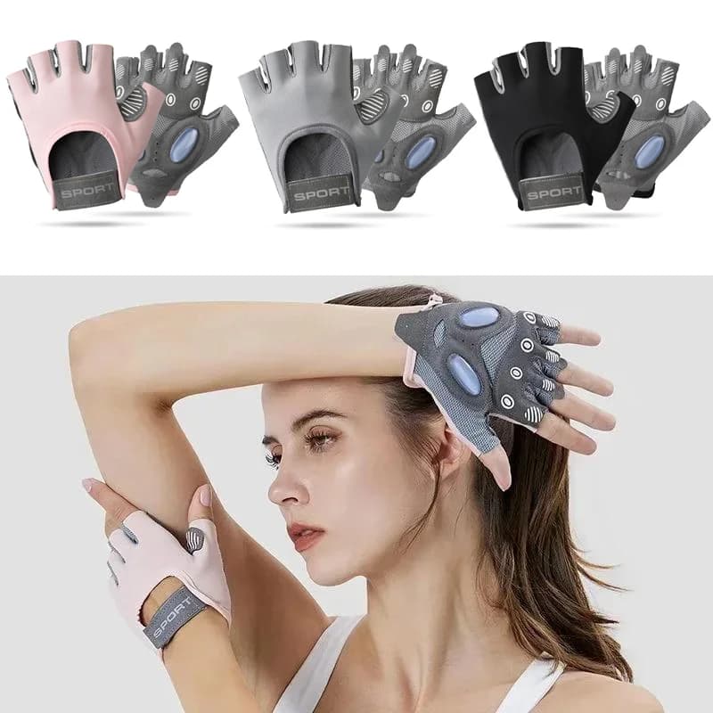 Fitness Gloves 1 pair of soft anti-slip training gloves for strength training, body workout, outdoor sports, gym, exercises, cycling