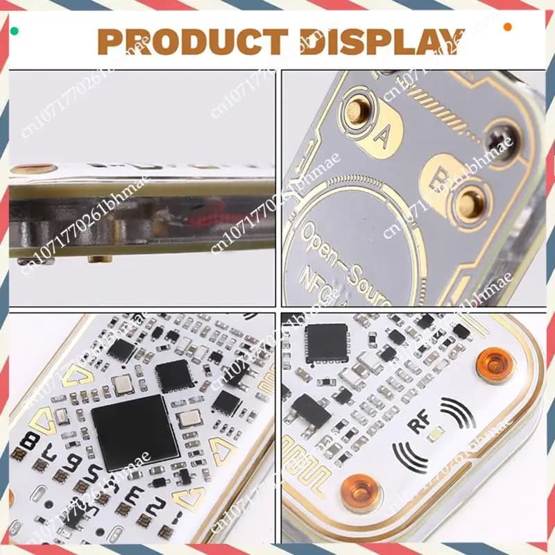 -Kit lettore chip intelligente NFC RFID Premium A21Z per Chameleon Ultra, incluso portachiavi T5577 e 2 carte XUID - Emulatore intelligente e dicembre