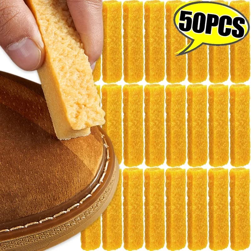 50/1 pz gomma per pulizia tessuto detergente spazzola pelle scamosciata pelle di pecora nabuk blocco di gomma scarpe decontaminazione pulire accessori