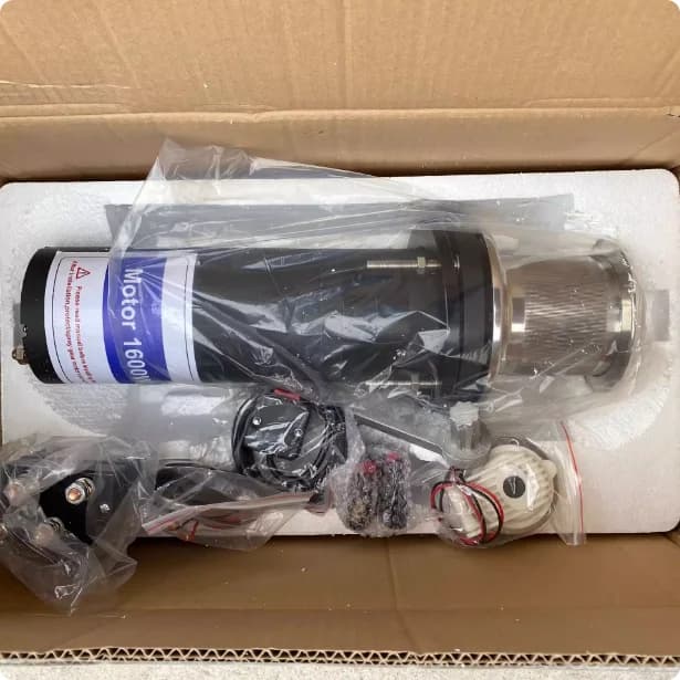 Verricello Elettrico in Acciaio Inox 316 da 600W, Verricello per Ancora Marina per Accessori Barche e Yacht, Salpa Ancore Resistente