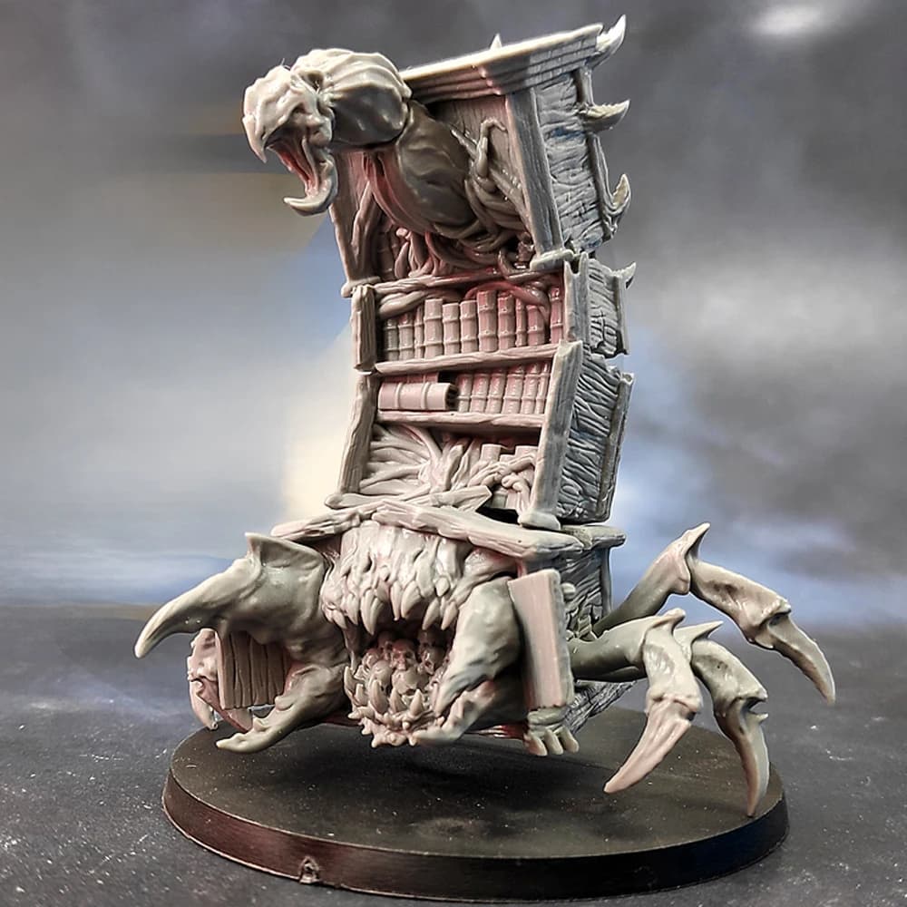 Figura modello in resina, GK, libreria, mostro scorpione, tema fantasy, kit non assemblato e non verniciato