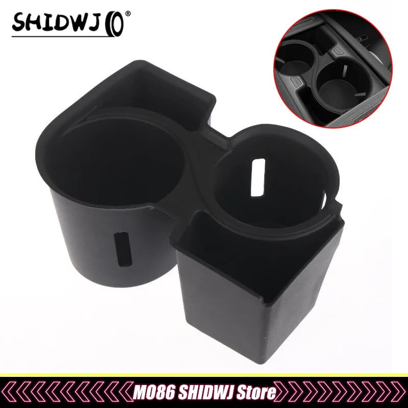Portabicchieri per auto per EV9 2024-25 antiscivolo controllo centrale portabevande scatola di immagazzinaggio vassoio organizzatore accessorio per interni auto