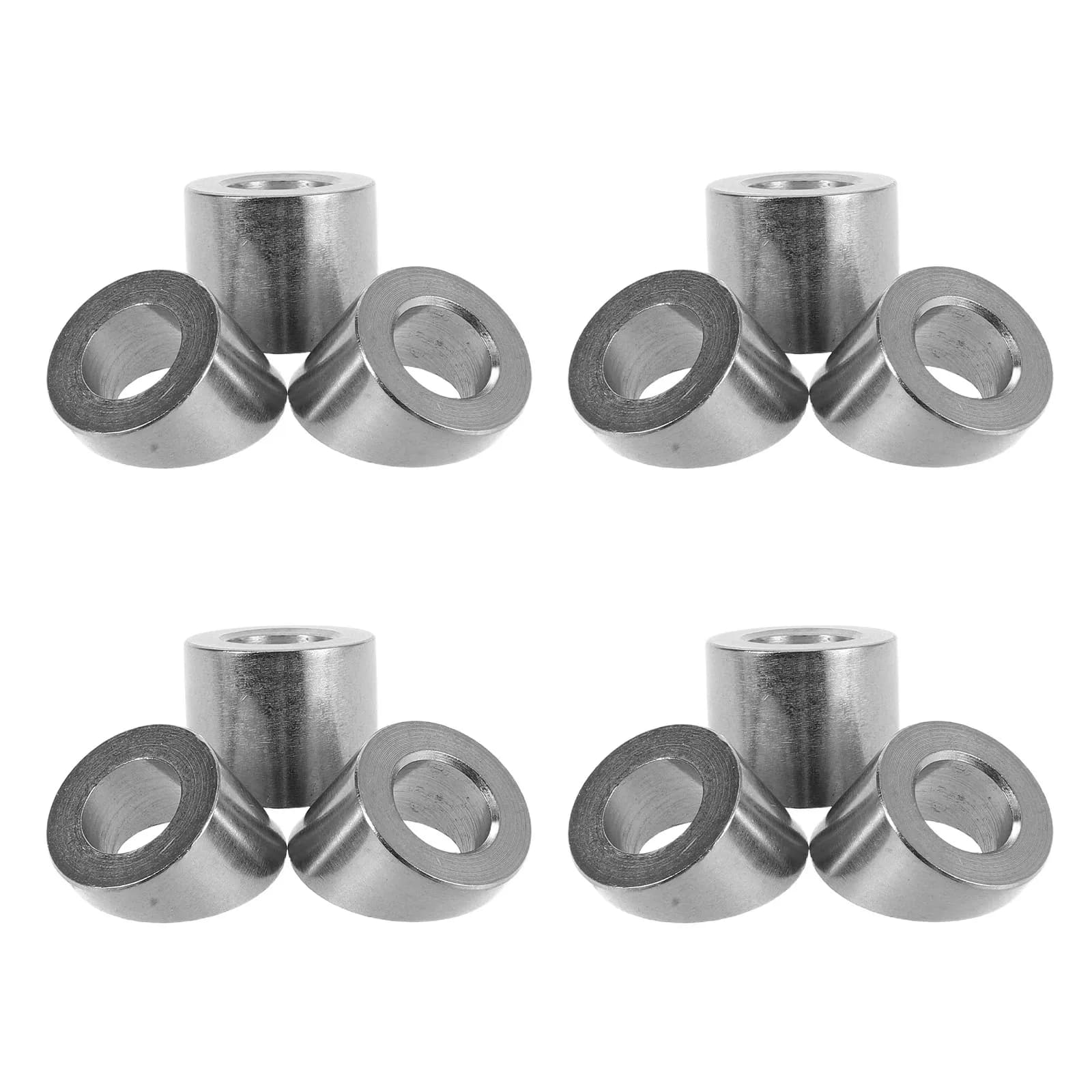 12 Pezzi Rondelle Angolate in Acciaio Inossidabile per Cavi, Ringhiere, Scale, Balconi, Terrazze, Ferramenta Nautica, Rondelle per Funi Metalliche per Barche