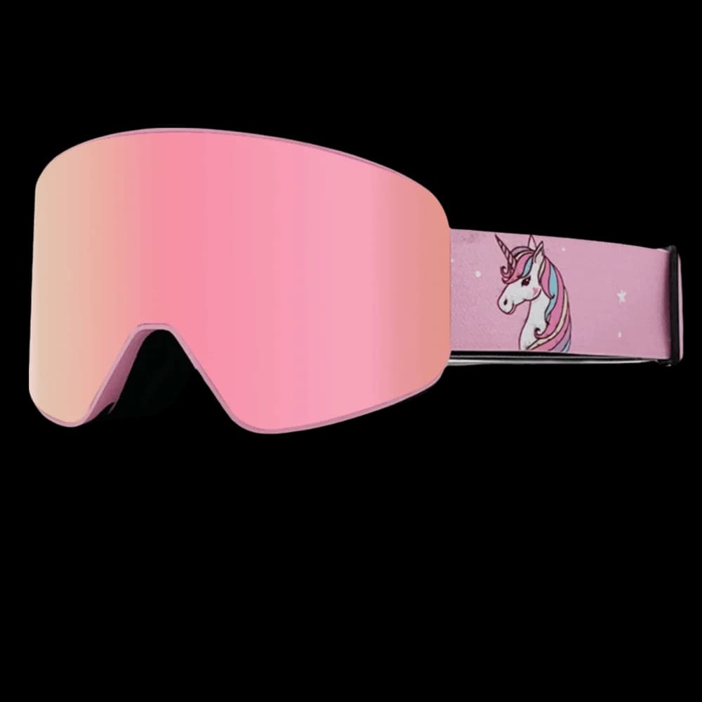 Occhiali da Sci con Protezione UV400, Doppio Strato Antiappannamento, Lenti Cilindriche, Rivestimento Completo, Occhiali da Neve per Sport all'Aperto