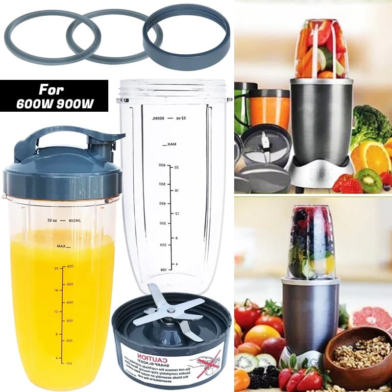 Spare parts for blender for Nutribullet 18oz 32oz 24oz Tazze Extractor cross blade suitable for Nutribullet 600W/900W Pro