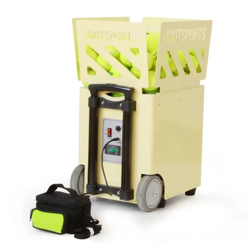 Macchina Lanciapalle da Tennis M6 Mini Compatta e Stabile, Logo Personalizzabile, Confezione Personalizzata, Controllo Remoto tramite APP