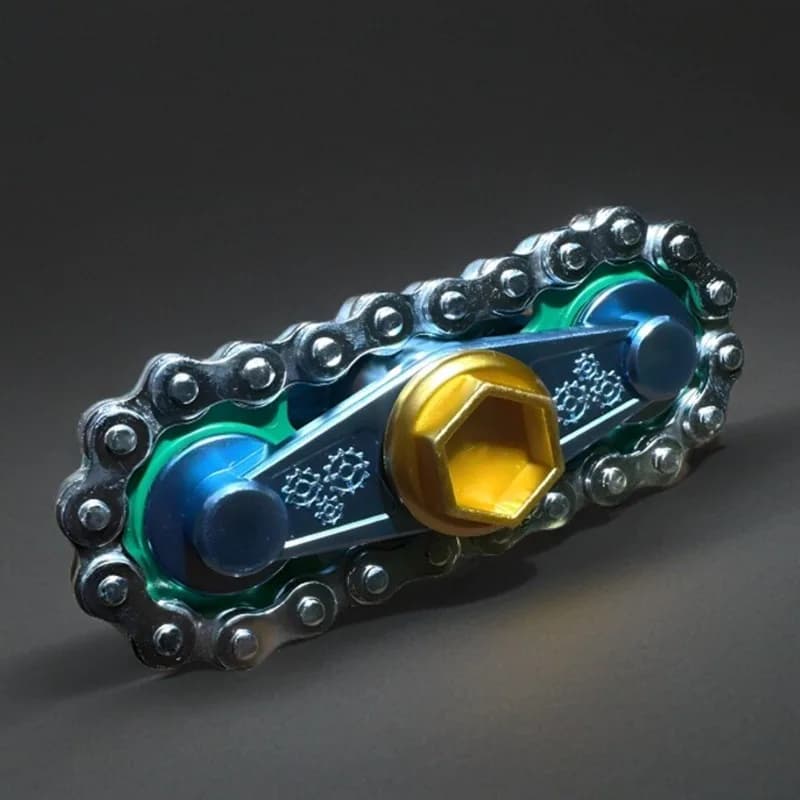 Mano Mini Fidget Spinner Roller Pignoni Punta delle dita Volano EDC Metallo Alleviare lo stress Giocattolo Anti Ansia Giocattoli da scrivania da ufficio