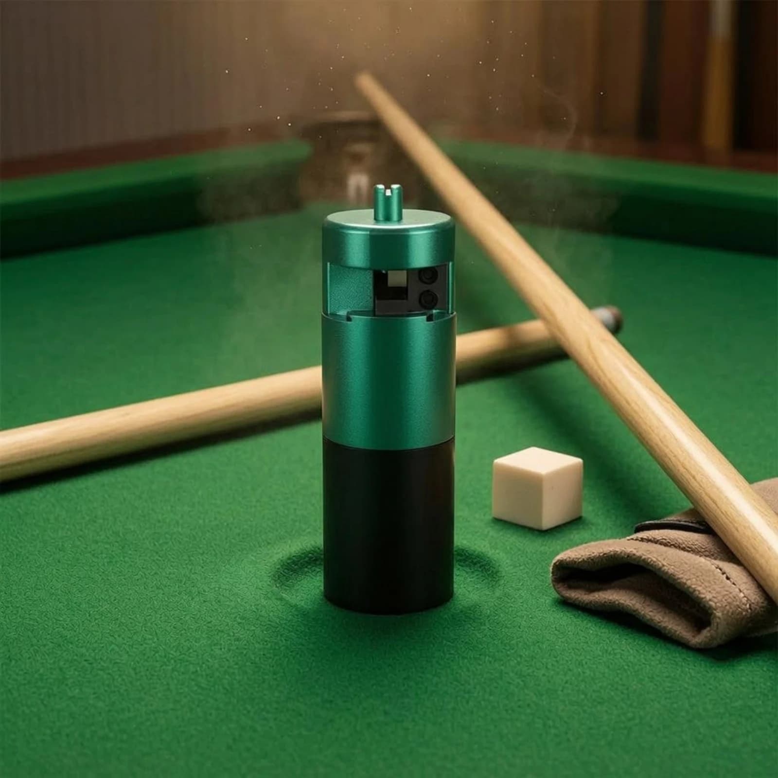 Pool Cue Tip Repair Tool Handheld Cue Tip Repair Tool Sports Gear Cutting Opening Easy Grip