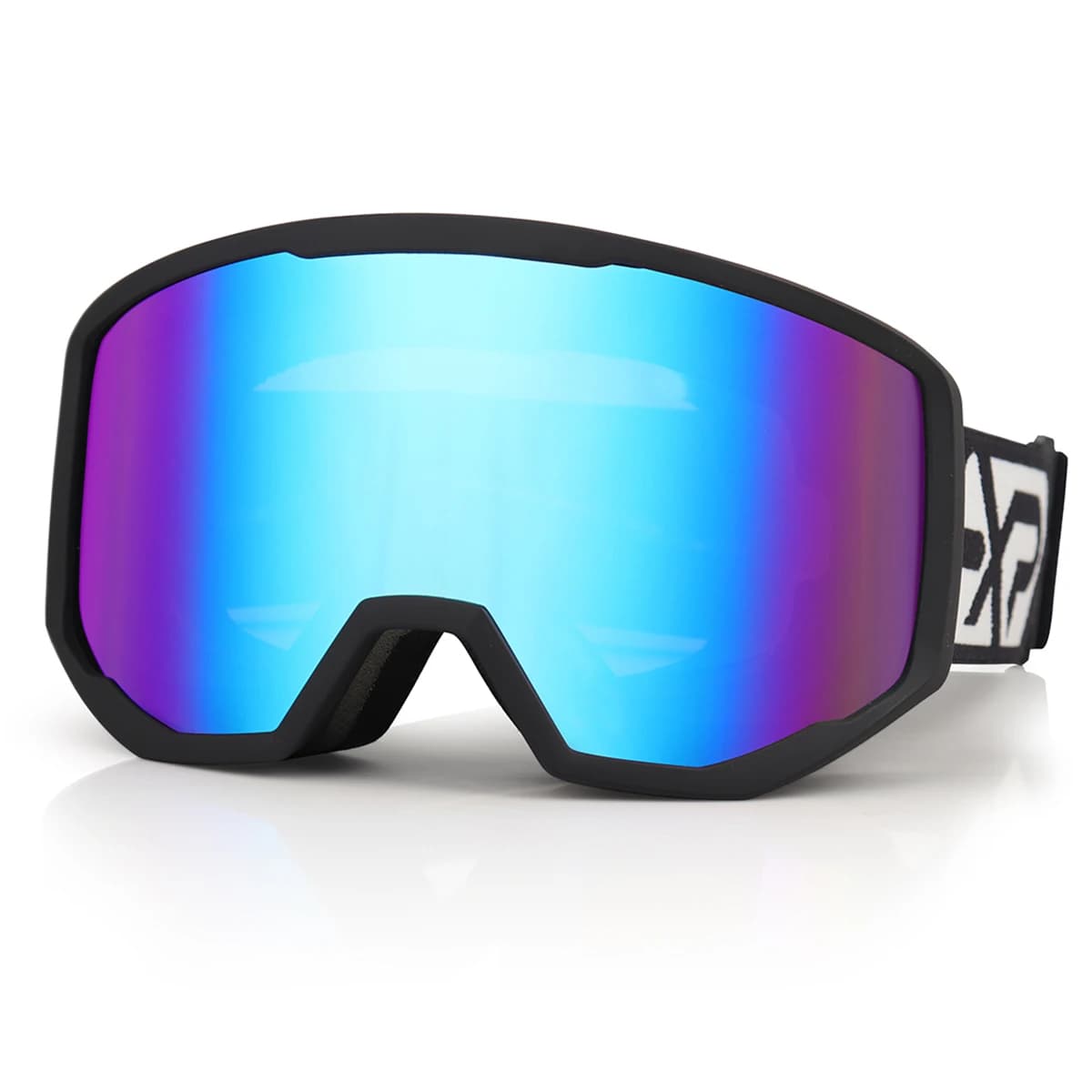 EXP VISION-occhiali da sci per uomo e donna, OTG antiappannamento, protezione UV, occhiali da Snowboard, occhiali invernali